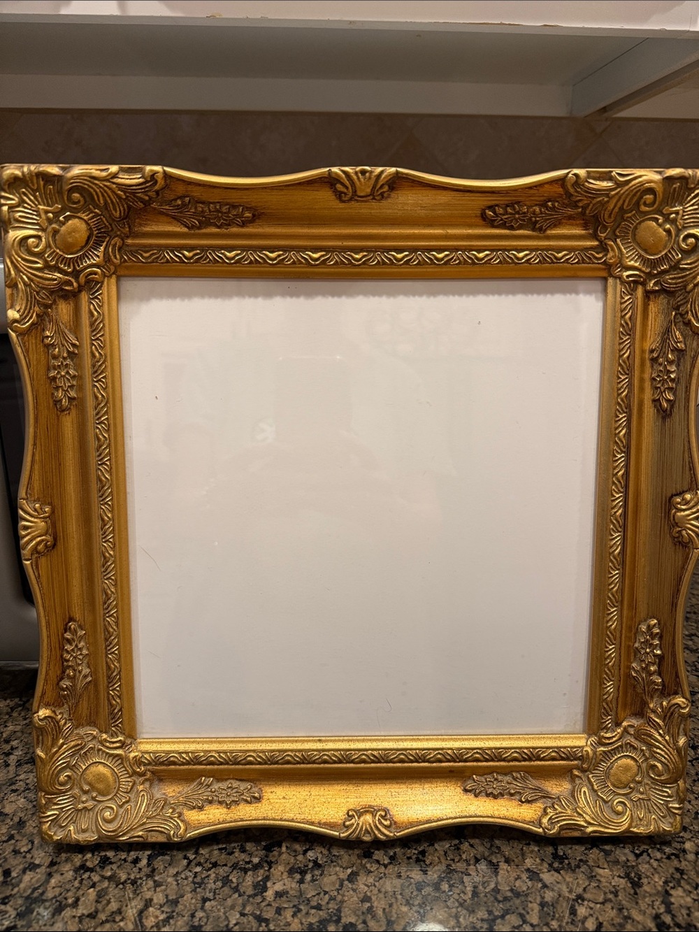 Custom Ornate Gold Picture Frame